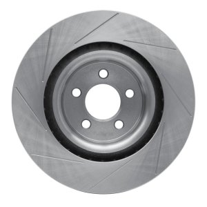 Chrysler 300 Brake Rotor (1) - Front - R1 Concepts - Slotted - `05-`20